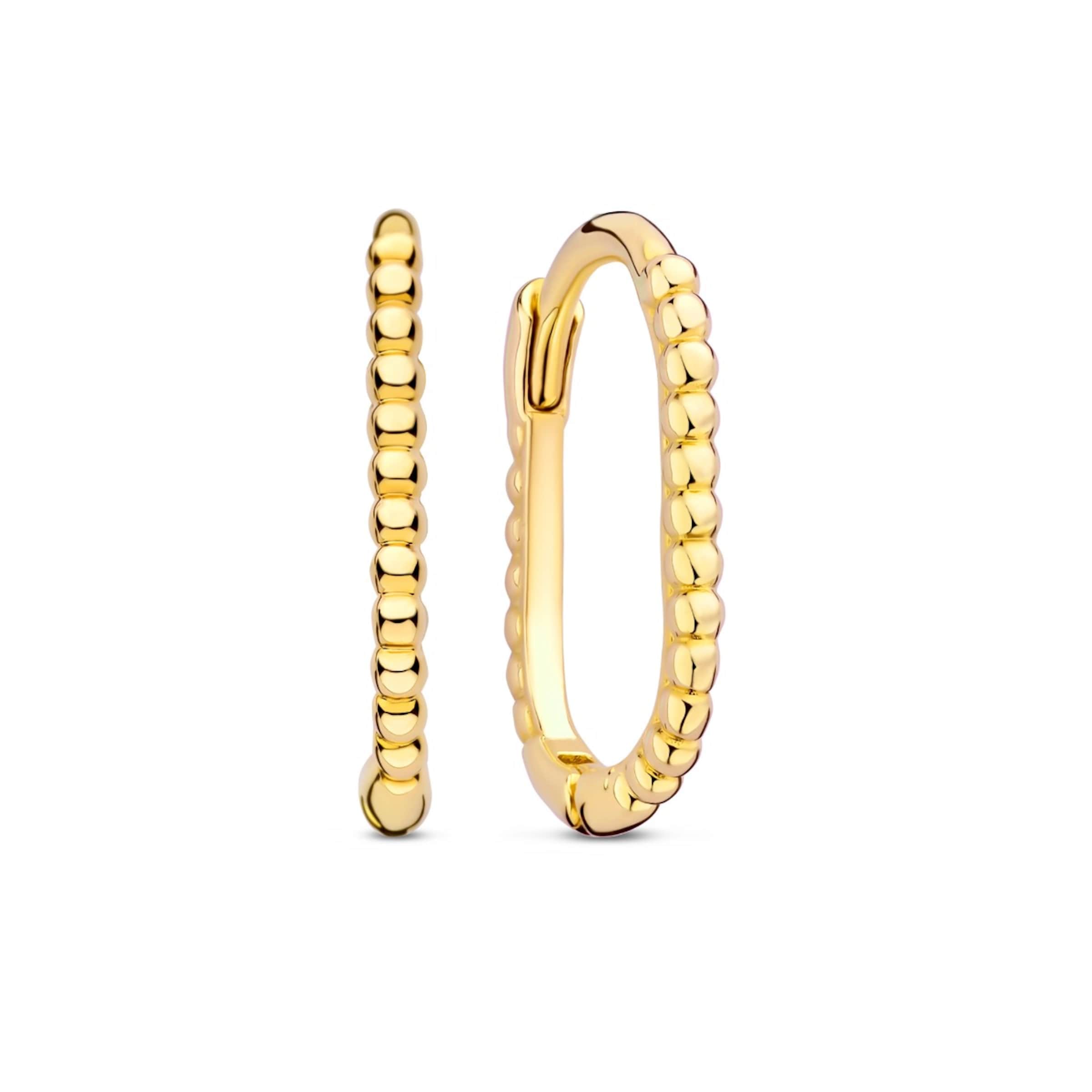 Beloro Jewels Ohrringe in Gold: Vorderseite