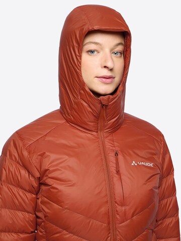 VAUDE Jacke 'Monviso DWN' in Braun