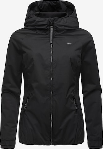 Ragwear Performance Jacket 'Dizzie' in Black: front