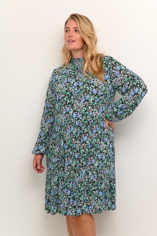 Robe 'Miana' KAFFE CURVE en bleu : devant