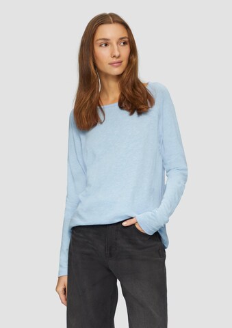 s.Oliver Shirt in Blauw: voorkant