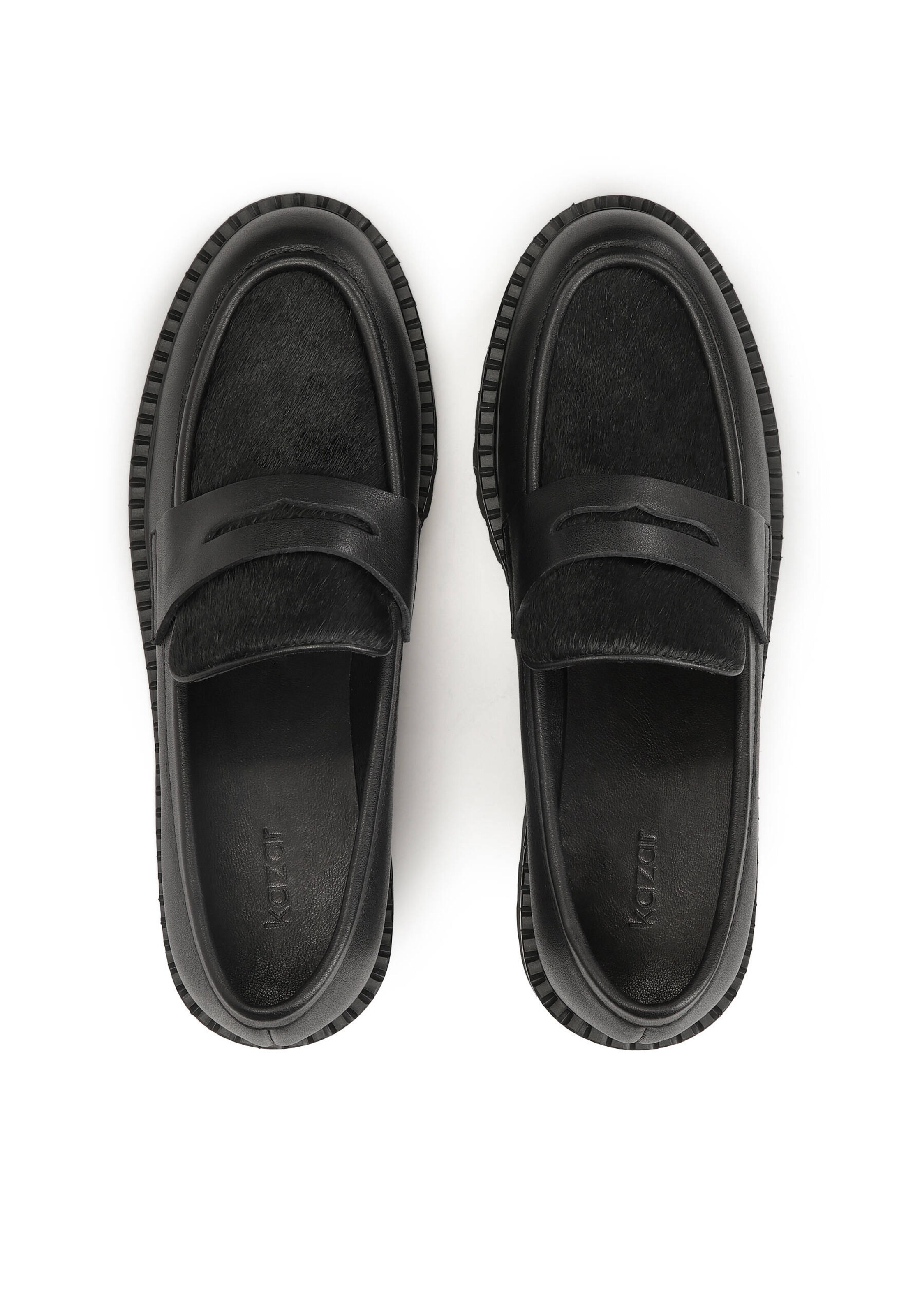 Slipper di Kazar in nero