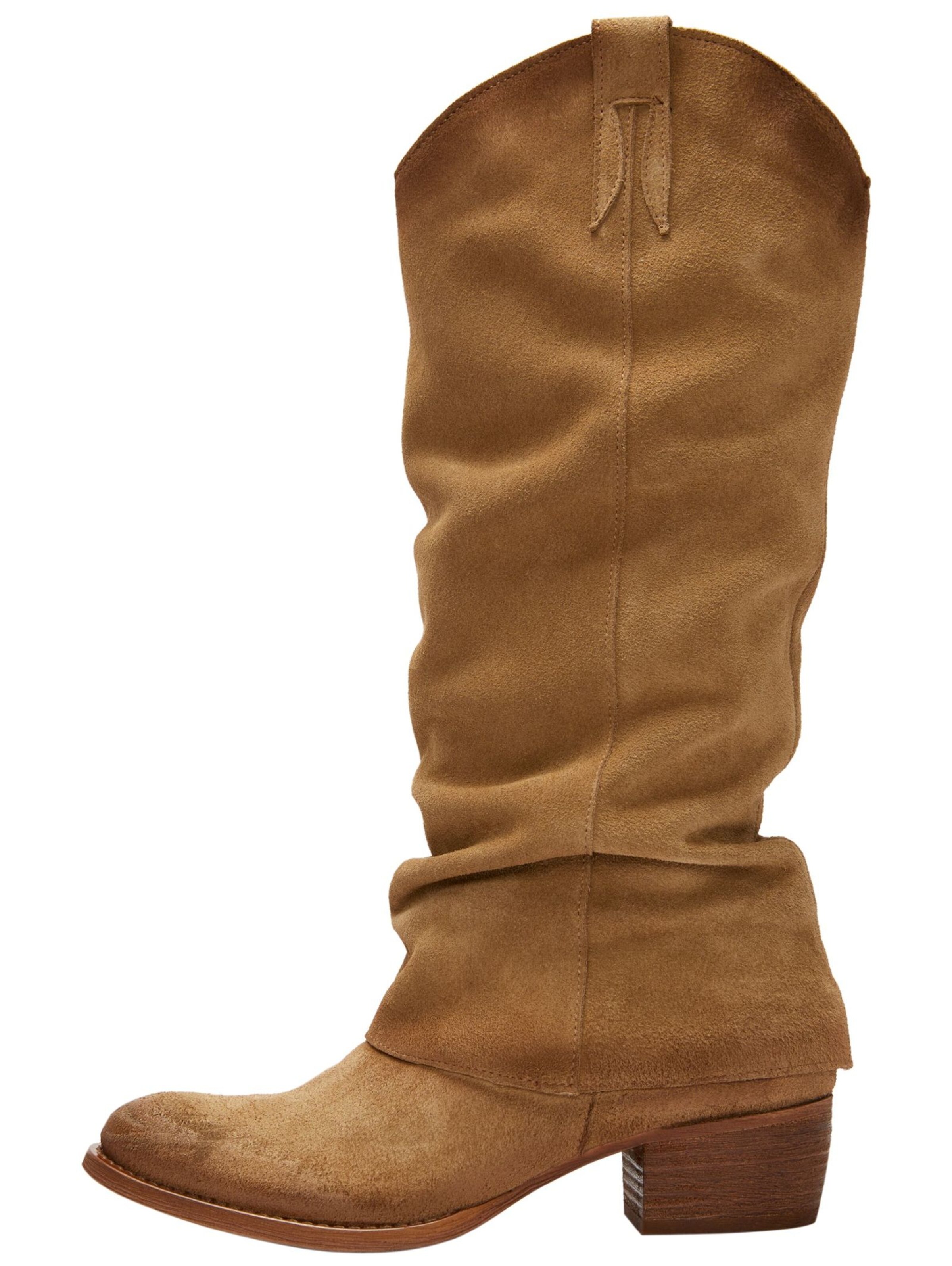 FELMINI Cowboylaarzen 'Dresa' in Bruin