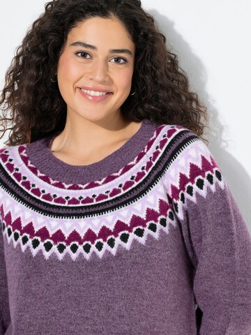 Pull-over Ulla Popken en violet