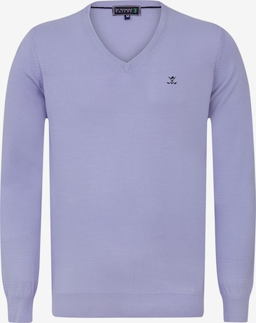 Pull-over 'Erky' Sir Raymond Tailor en violet : devant