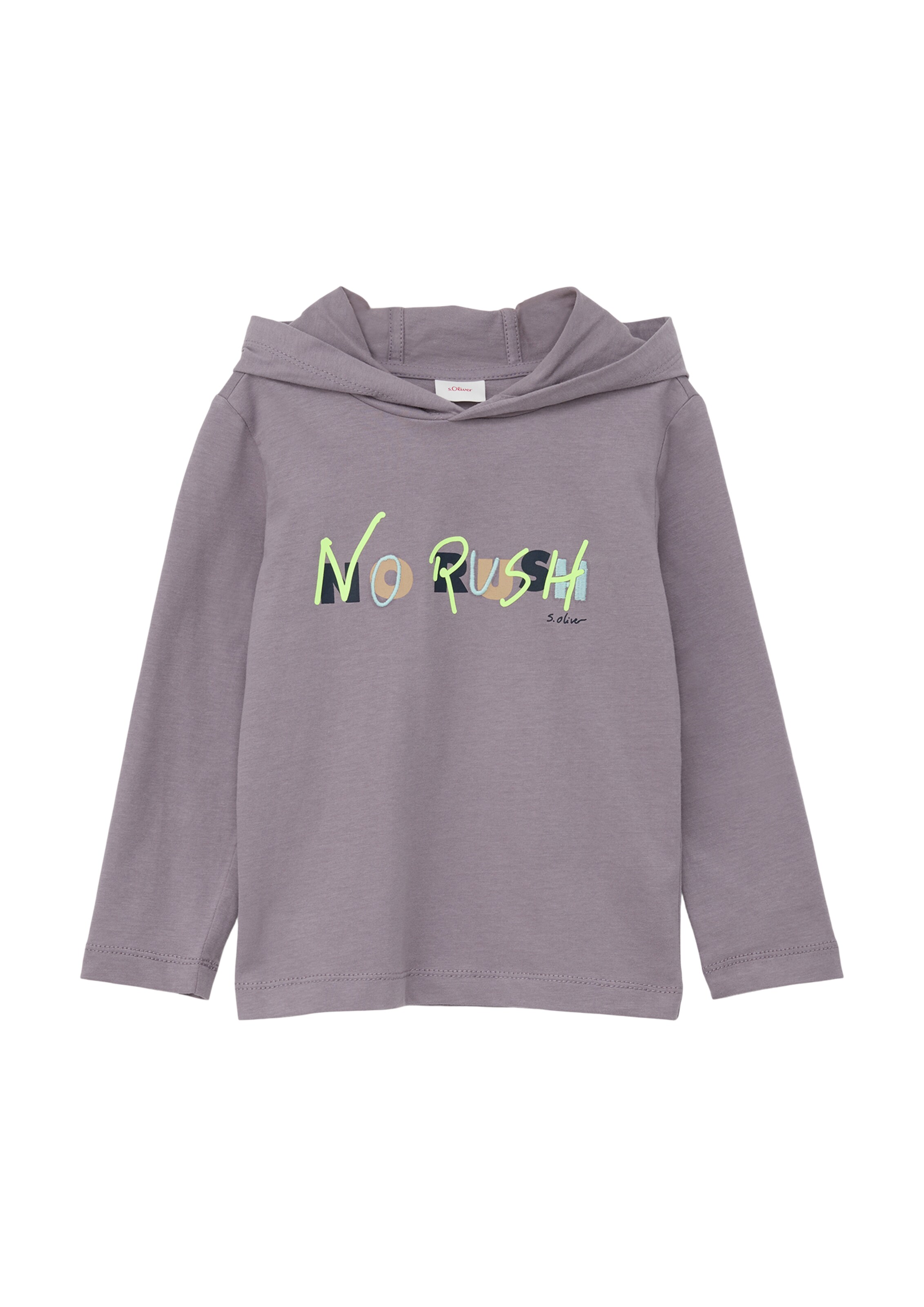 s.Oliver Shirt in Grijs: voorkant