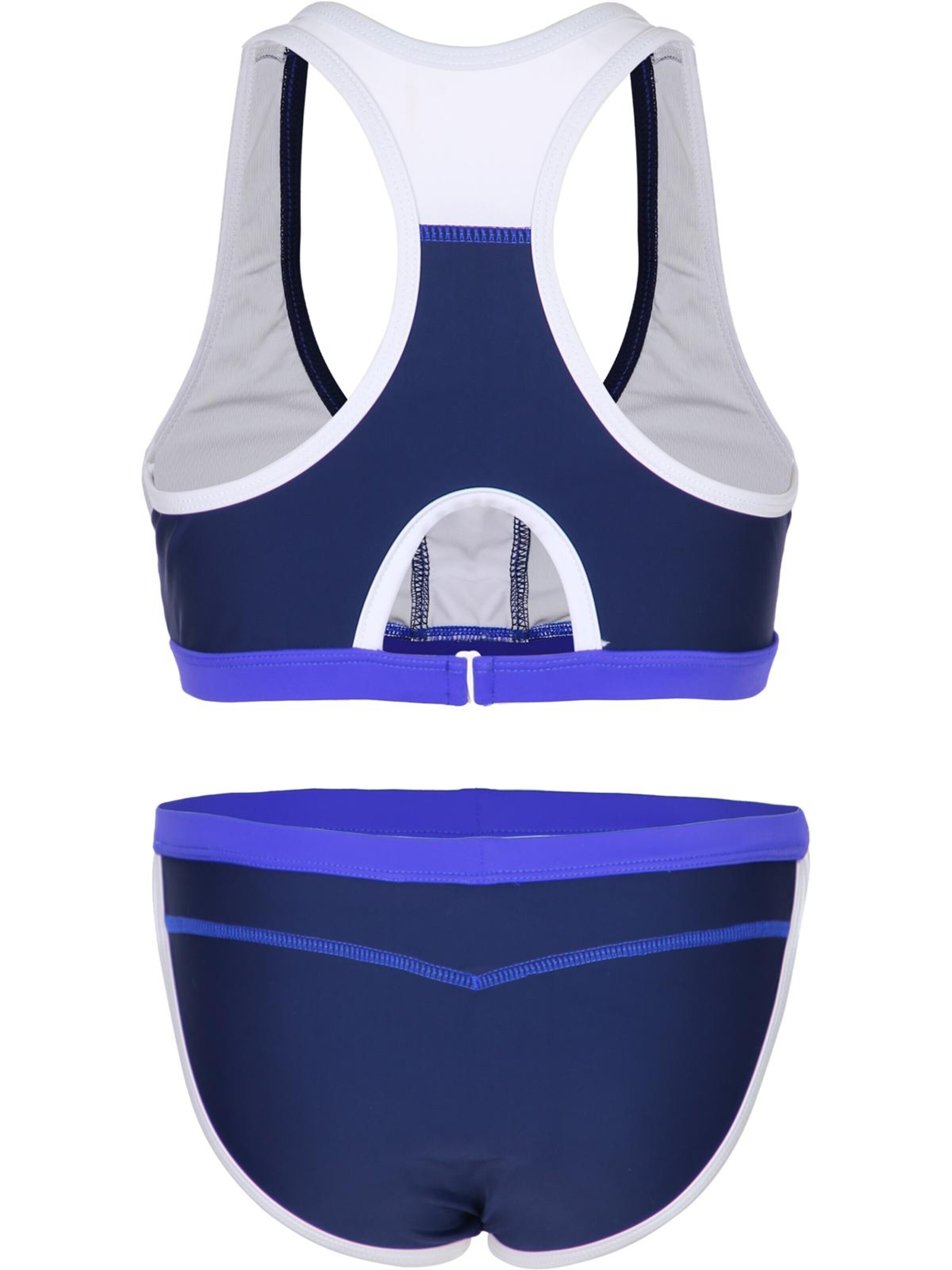 La V Bikini 'Bikini 3 color' in Blauw