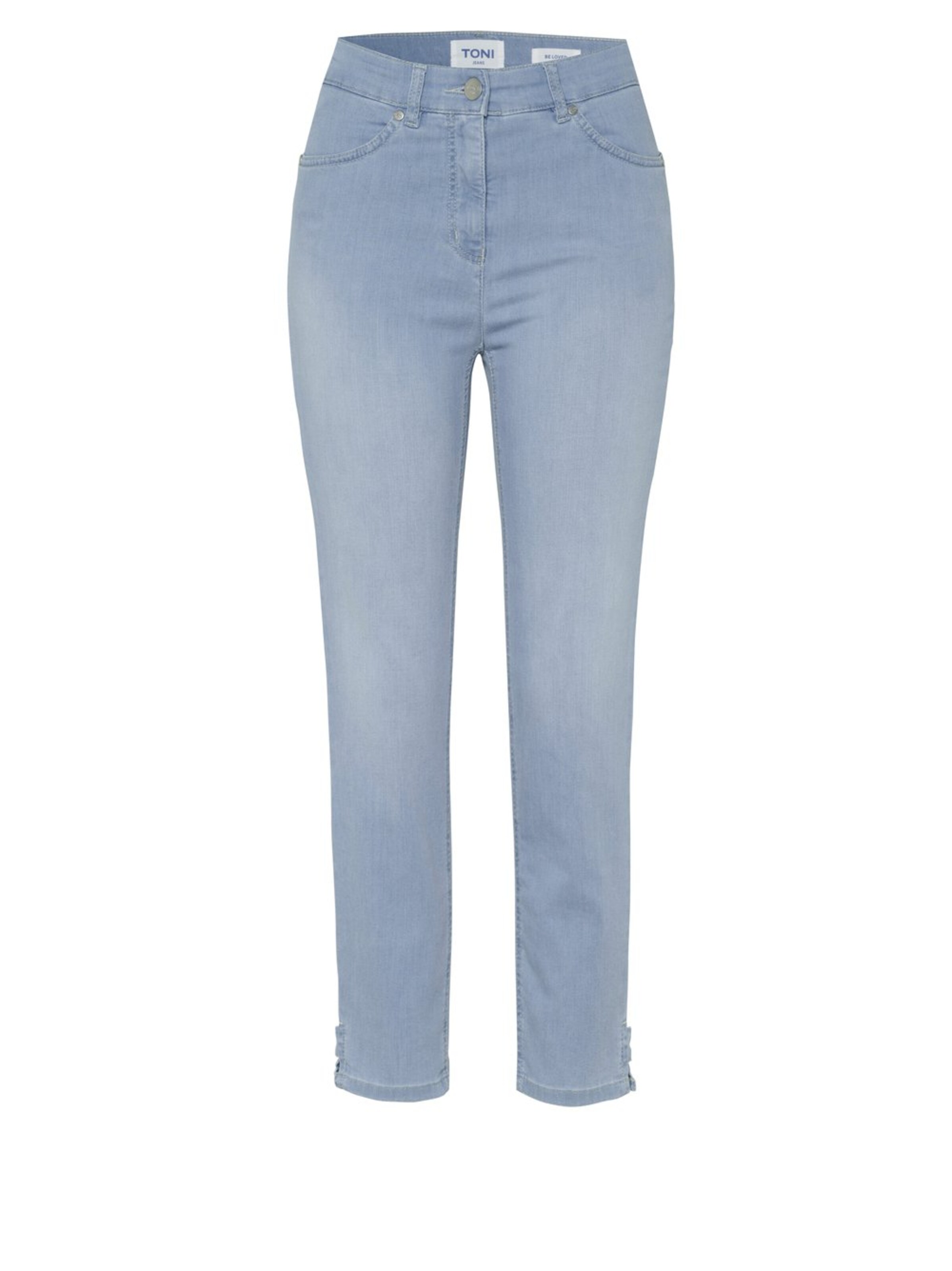 TONI Slimfit Jeans in Blau: Vorderseite
