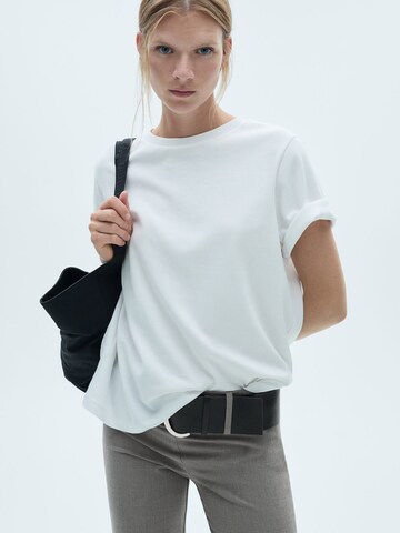 MANGO Regular Hose 'Aria' in Grau