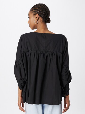 Sisley Bluse i sort