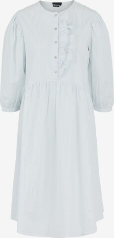 Robe-chemise 'Luca' PIECES en blanc : devant