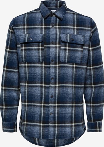 SELECTED HOMME Regular Fit Skjorte i blå: forside