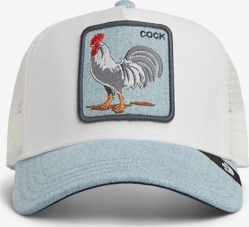 GOORIN Bros.Šilterica 'Gorra goorin bros blanca/stw gallo denim rooster trucker cap' - smeđa boja: prednji dio