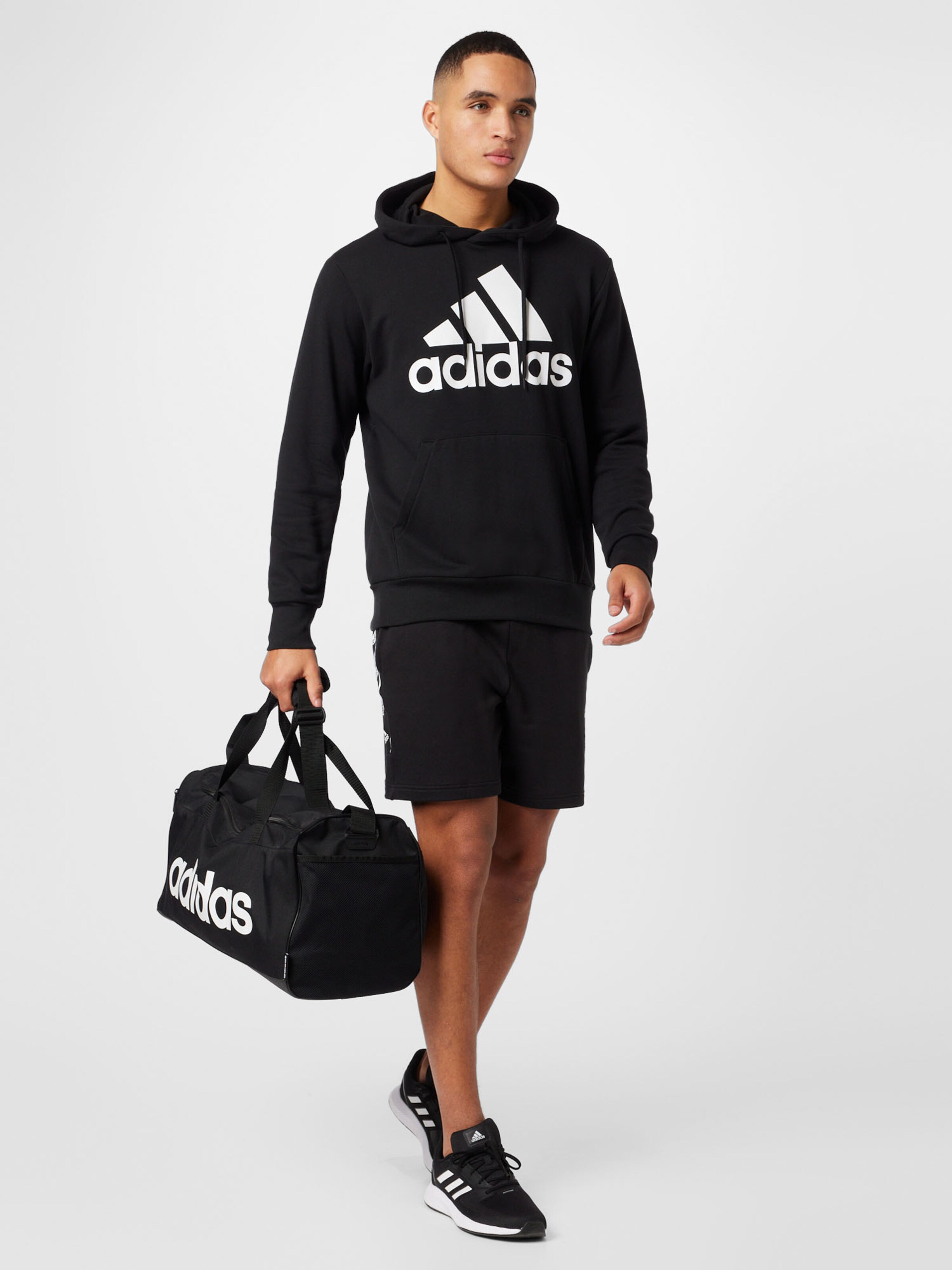 ADIDAS PERFORMANCE Athletic Sweatshirt Essentials in Black ABOUT YOU