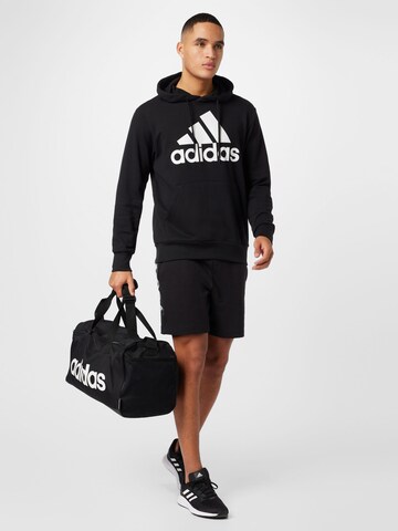 ADIDAS SPORTSWEAR Športová mikina 'Essentials' - Čierna