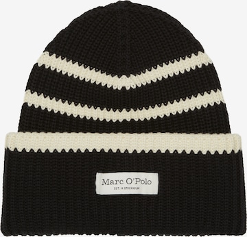 Bonnet Marc O'Polo en noir : devant