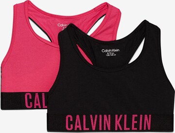 Bustier Soutiens-gorge Calvin Klein Underwear en rose : devant