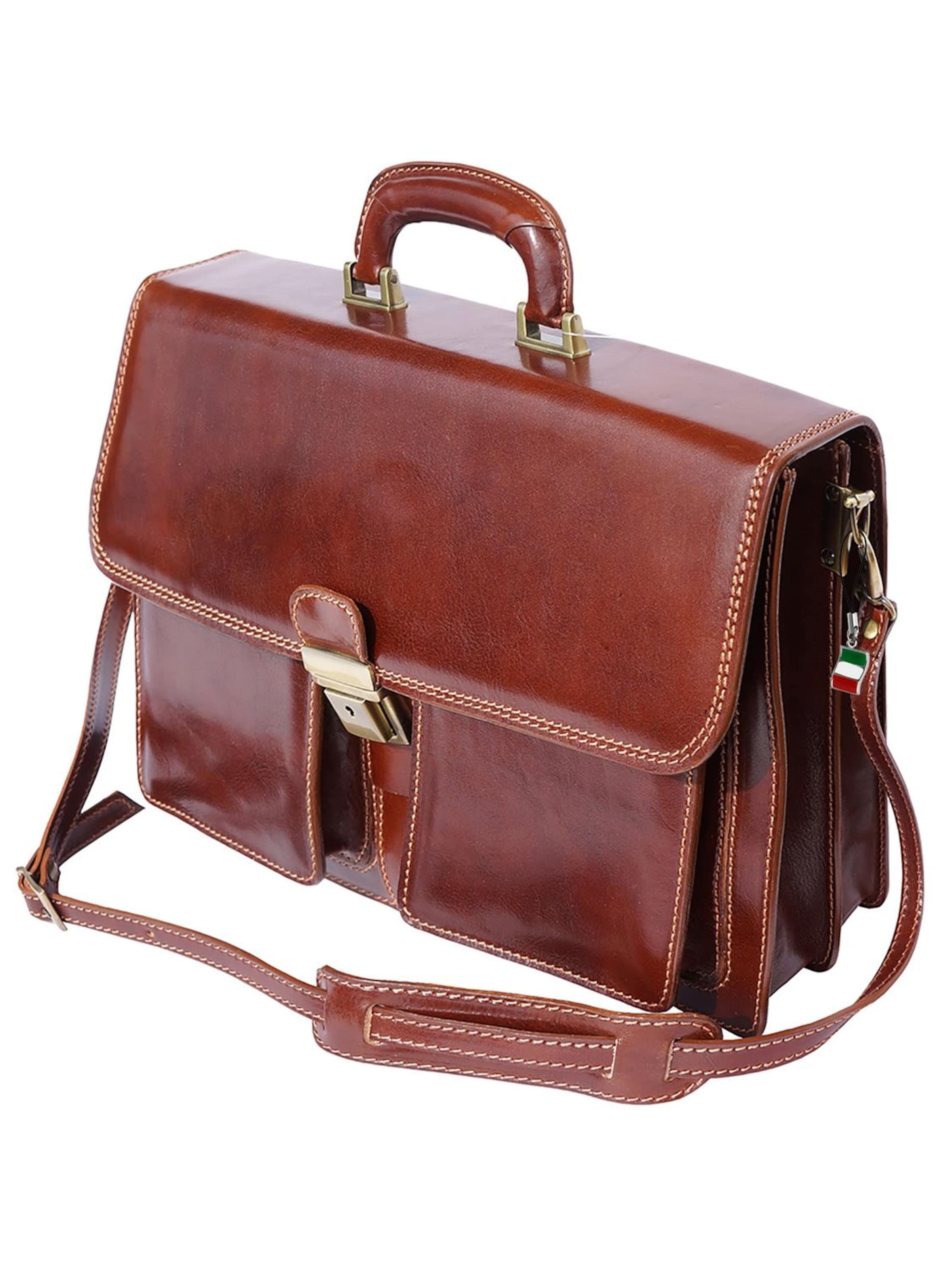 Florence Messenger in Brown