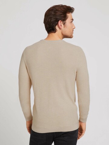 TOM TAILOR Sweater 'Fine' in Beige