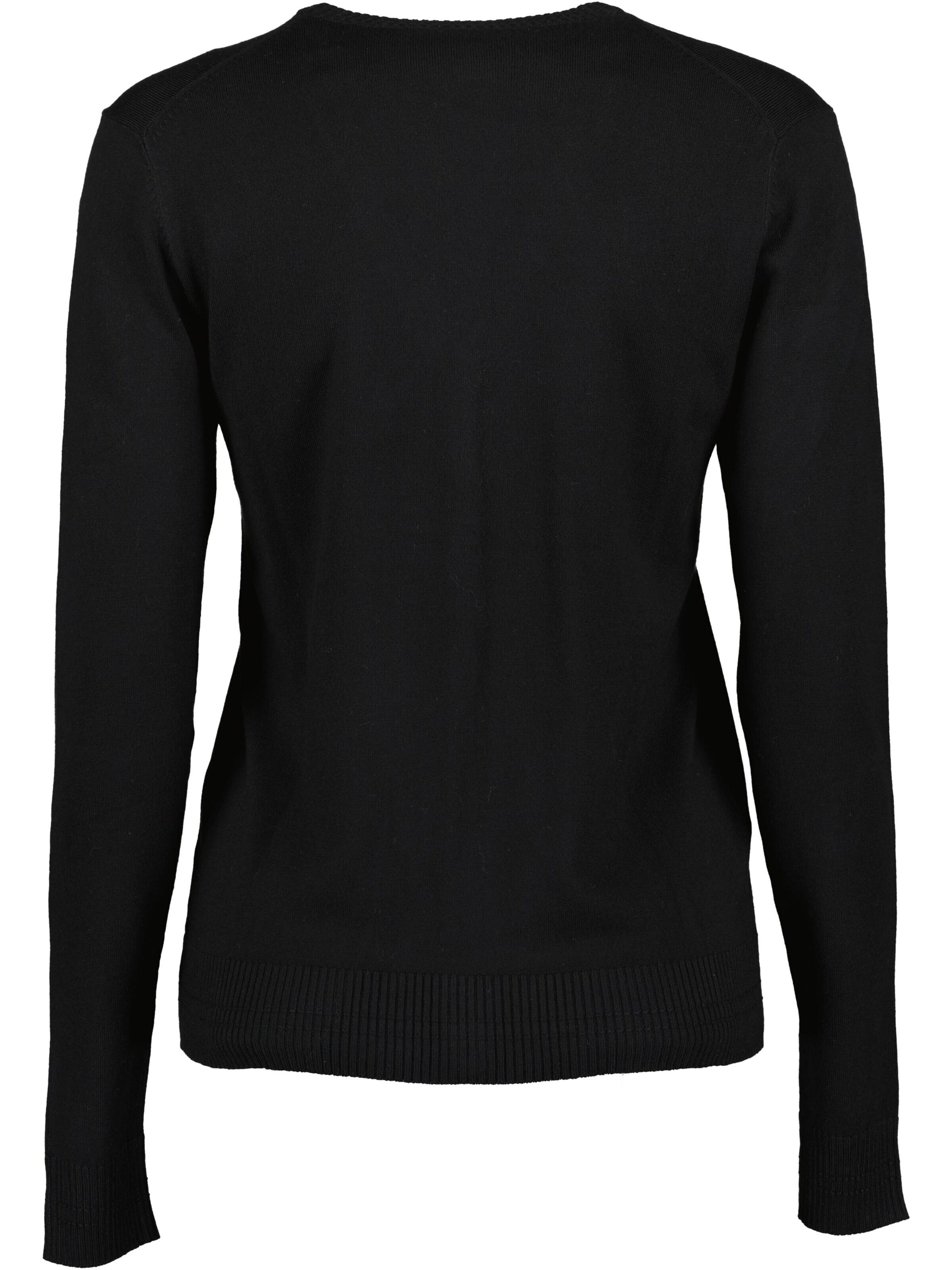BLUE SEVEN Strickjacke in Schwarz