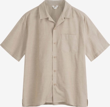 MELA Regular Fit Paita 'VIVEK' värissä ruskea: etupuoli