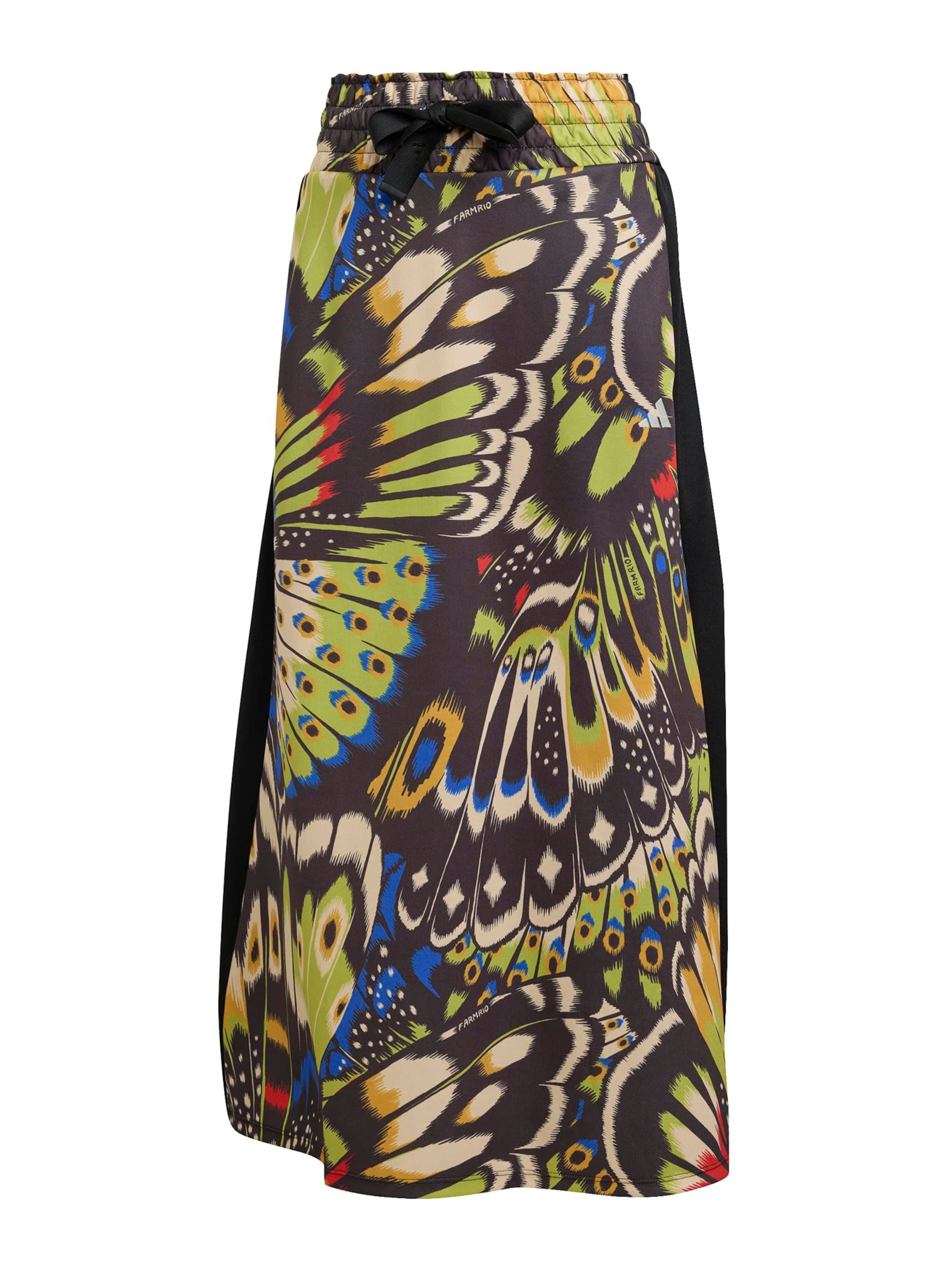 juoda ADIDAS SPORTSWEAR Sportinio stiliaus sijonas 'Adidas x Farm Premium': priekis