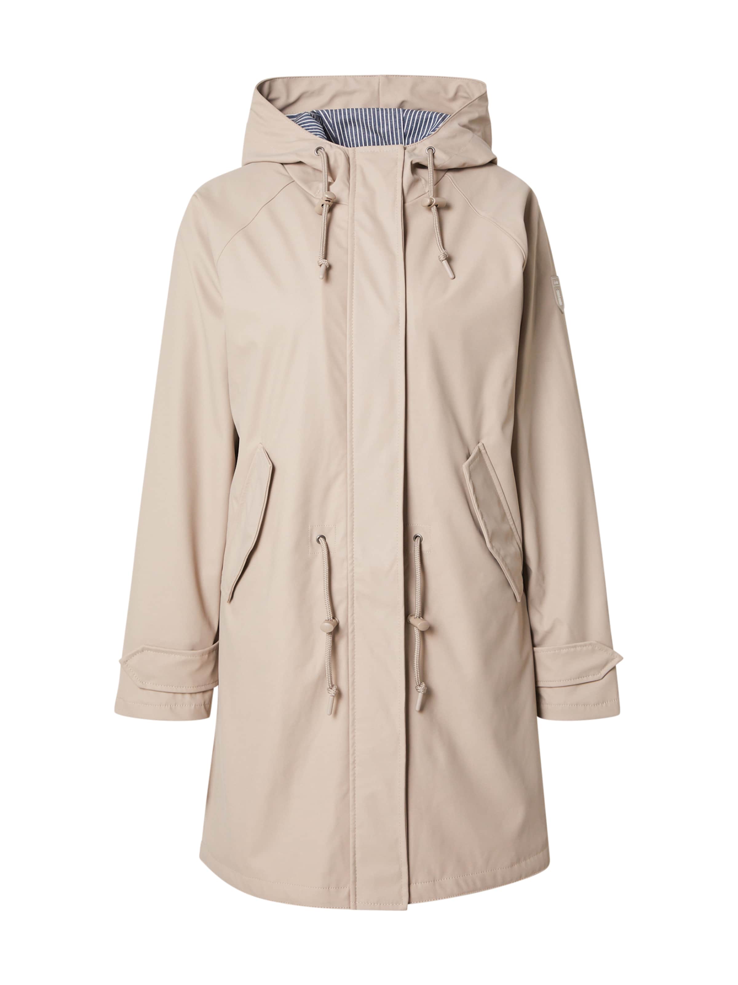 Manteau fonctionnel 'Travel Friese' Derbe en gris : devant