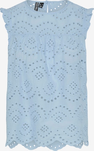 PIECES Blouse 'VILDE' in Blue: front