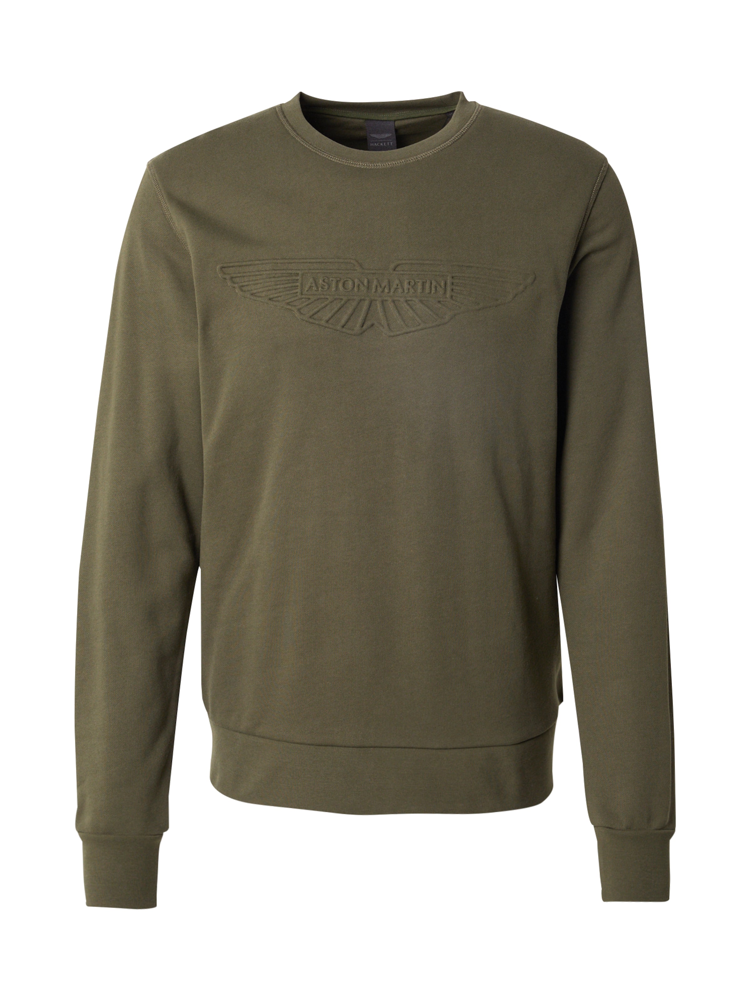 Hackett London - Sudadera en verde: frente