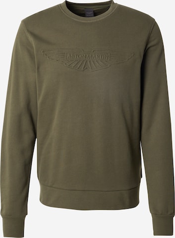 Hackett London Collegepaita värissä vihreä: etupuoli