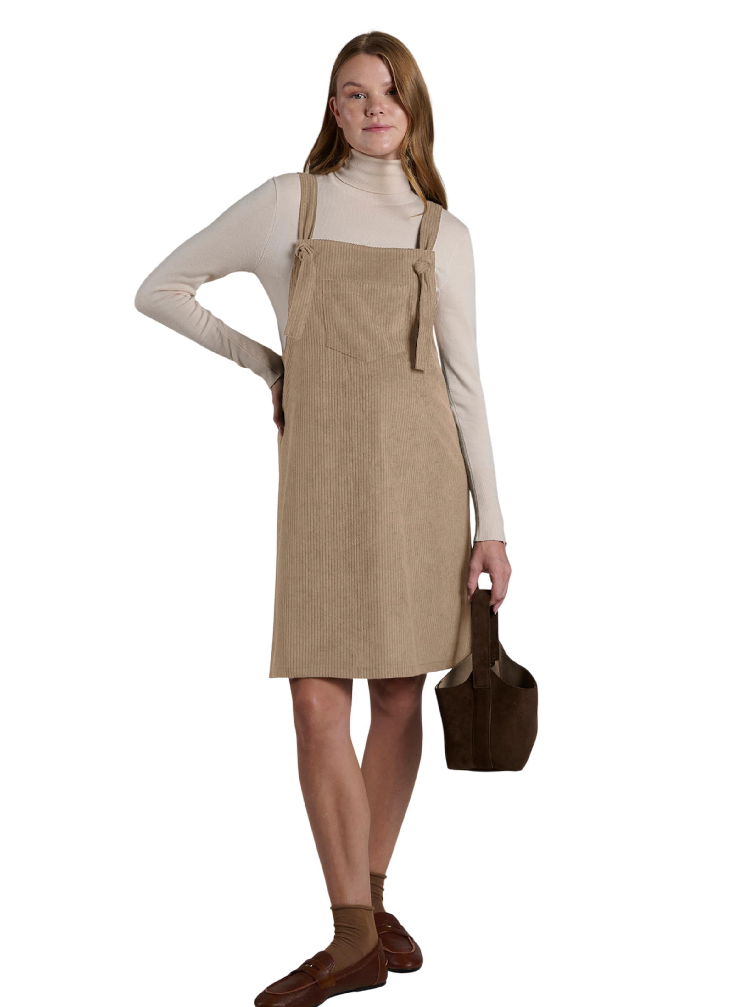 LYN MAMA Kleid in Beige