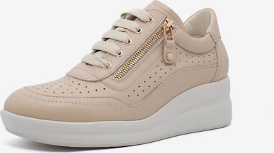 MELLUSO Baskets basses 'Silvy Savana' en beige foncé, Vue avec produit