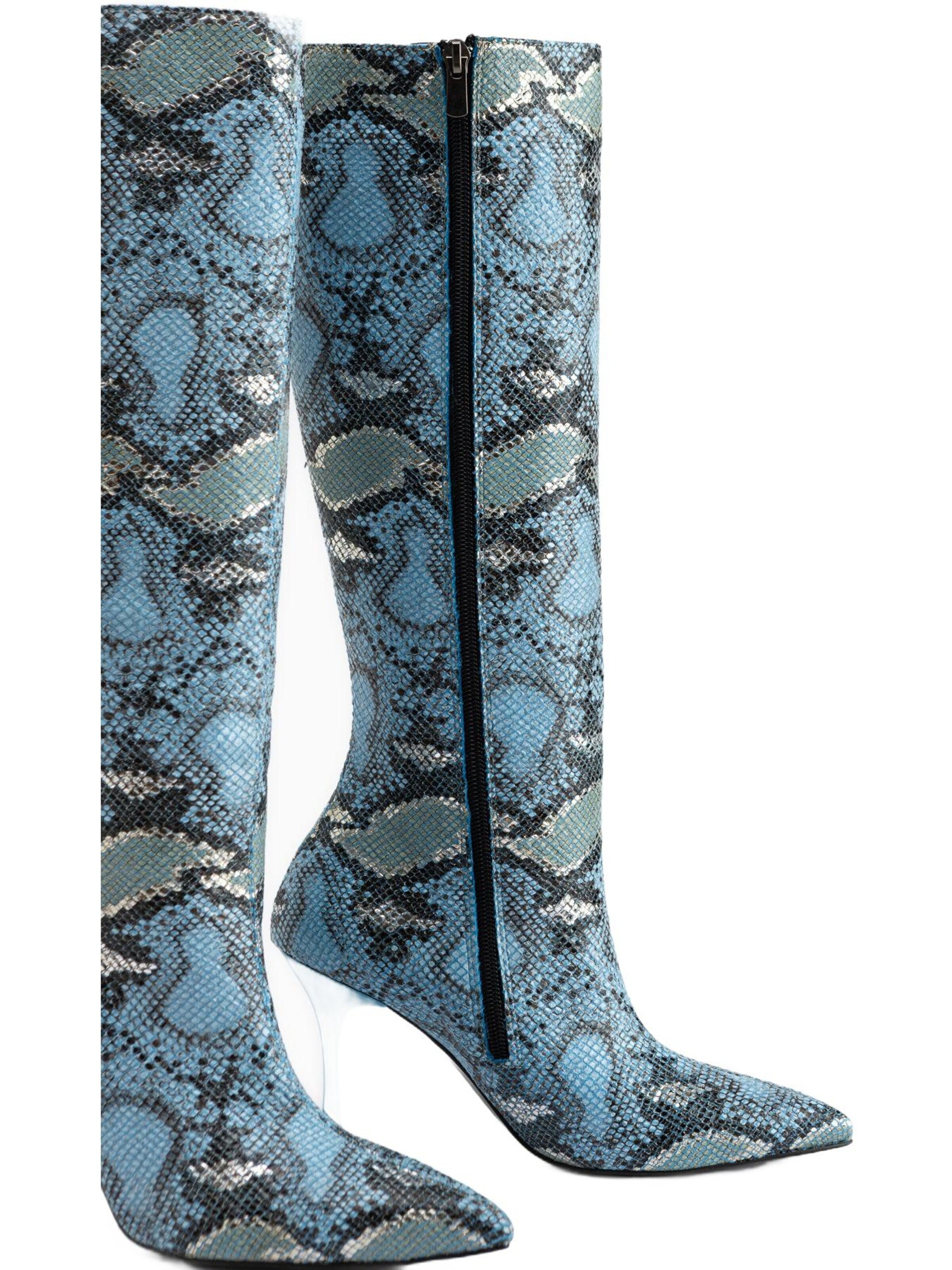 Limoya Boots 'Jana' in Blue