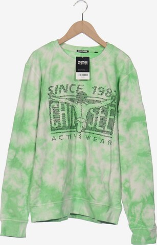 CHIEMSEE Sweatshirt & Zip-Up Hoodie in M in Green: front