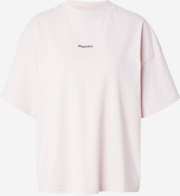 Pegador T-shirt i rosa: framsida