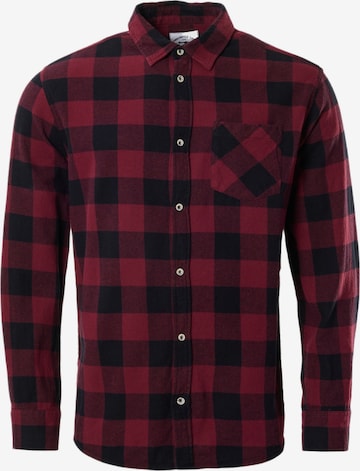 Denim Factory - Camisa 'Denver' en rojo: frente