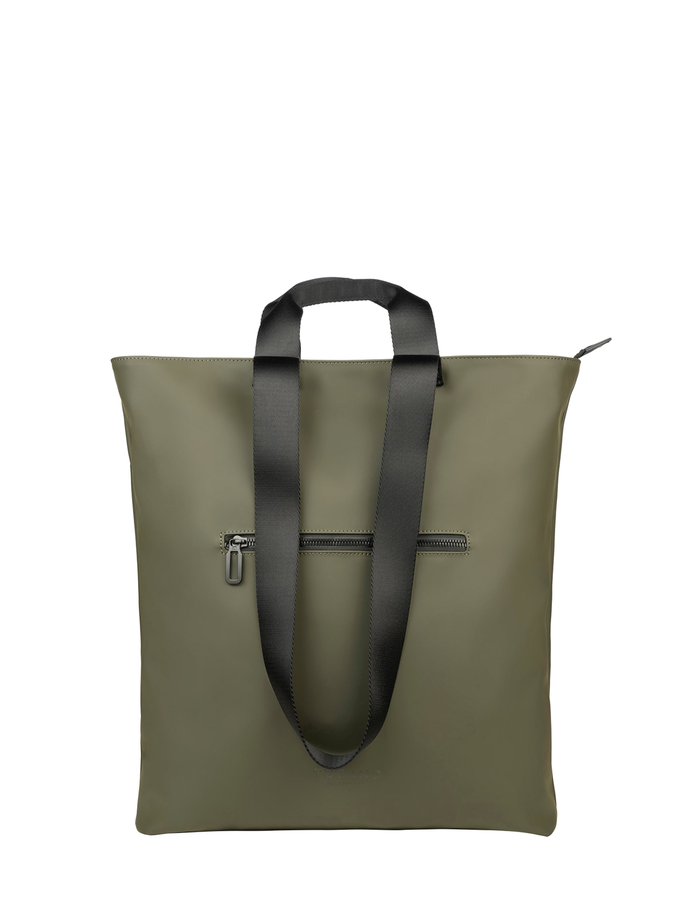 Borsa a spalla di TUCANO in verde: frontale