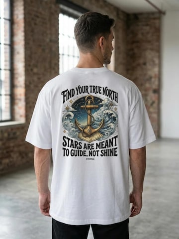 Eternal - Camiseta 'True North' en blanco
