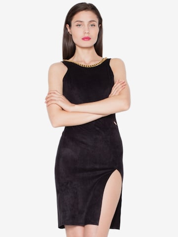 amorubi.com Abendkleid in Schwarz: Vorderseite
