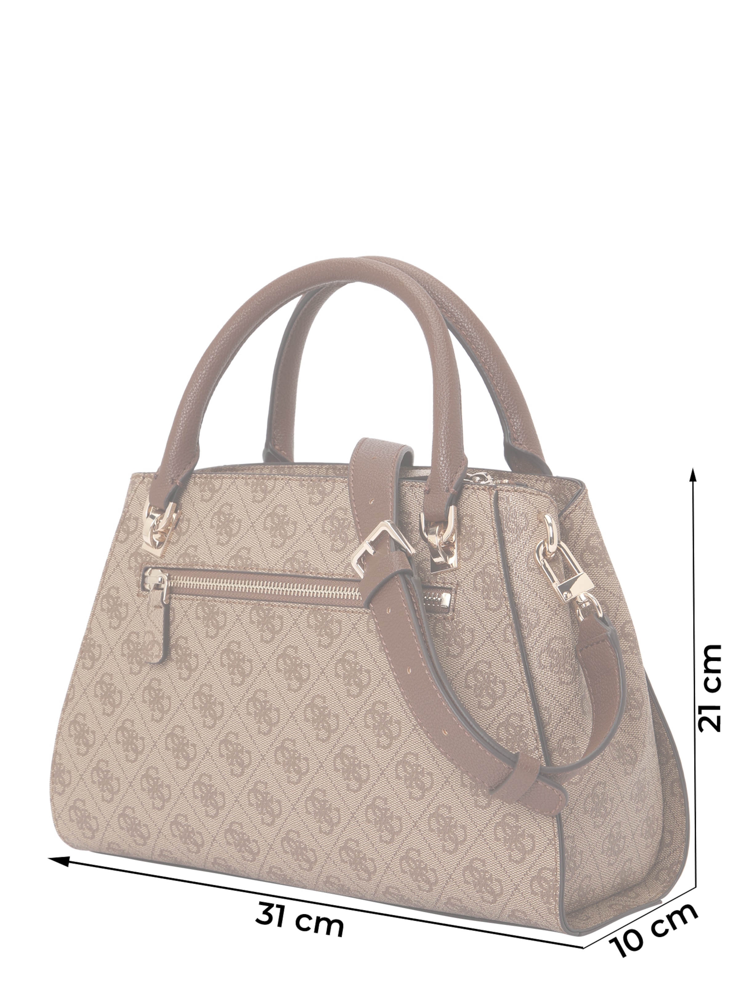 Poșete 'NOELLE II LUXURY SATCHEL' de la GUESS pe maro