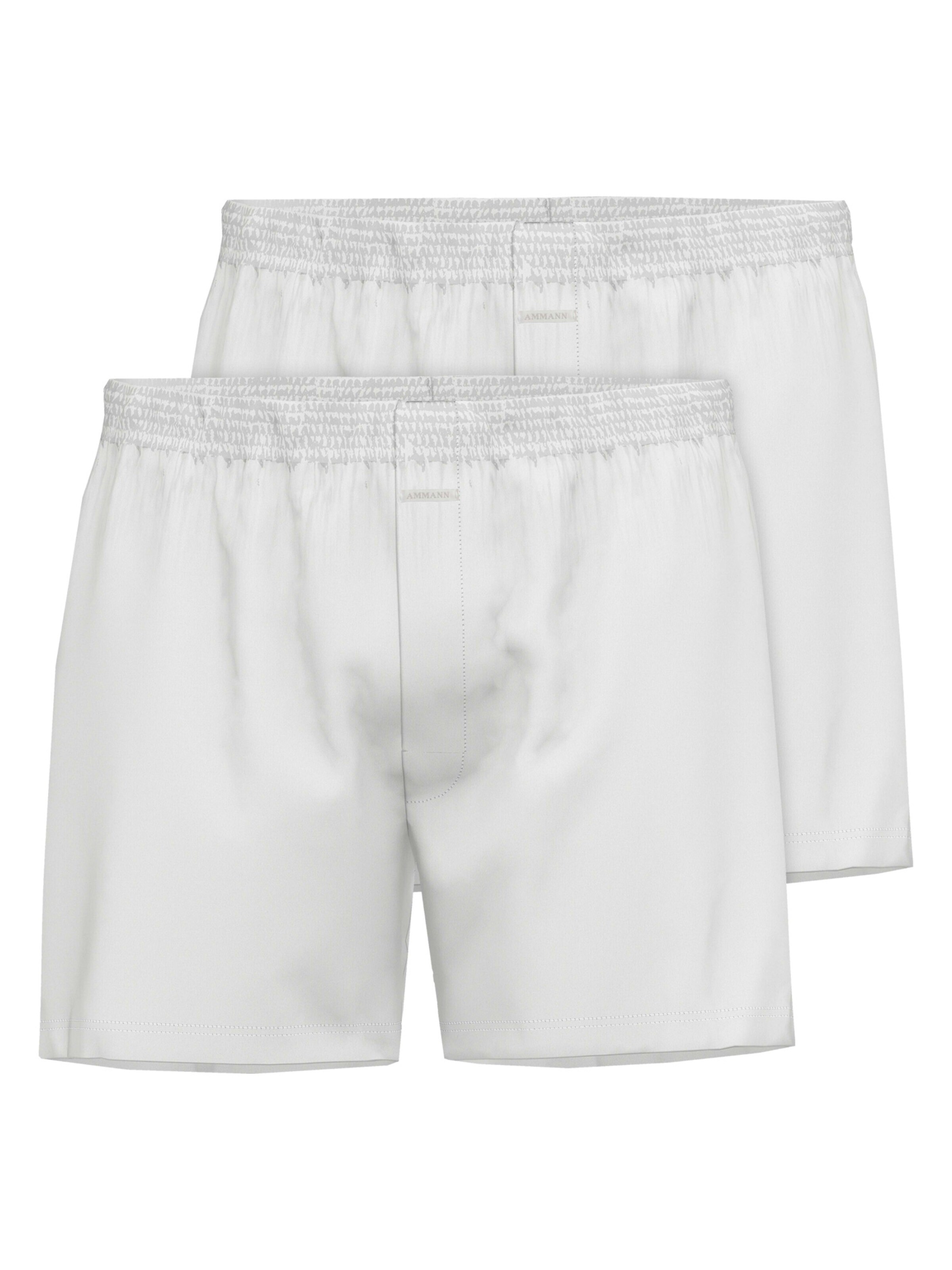 Ammann Boxershorts 'Day Modern'‌‌‌‌‌‌‌ in Weiß: Vorderseite