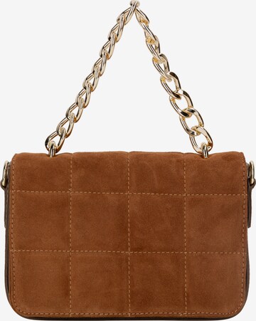 Usha Handbag in Brown: front