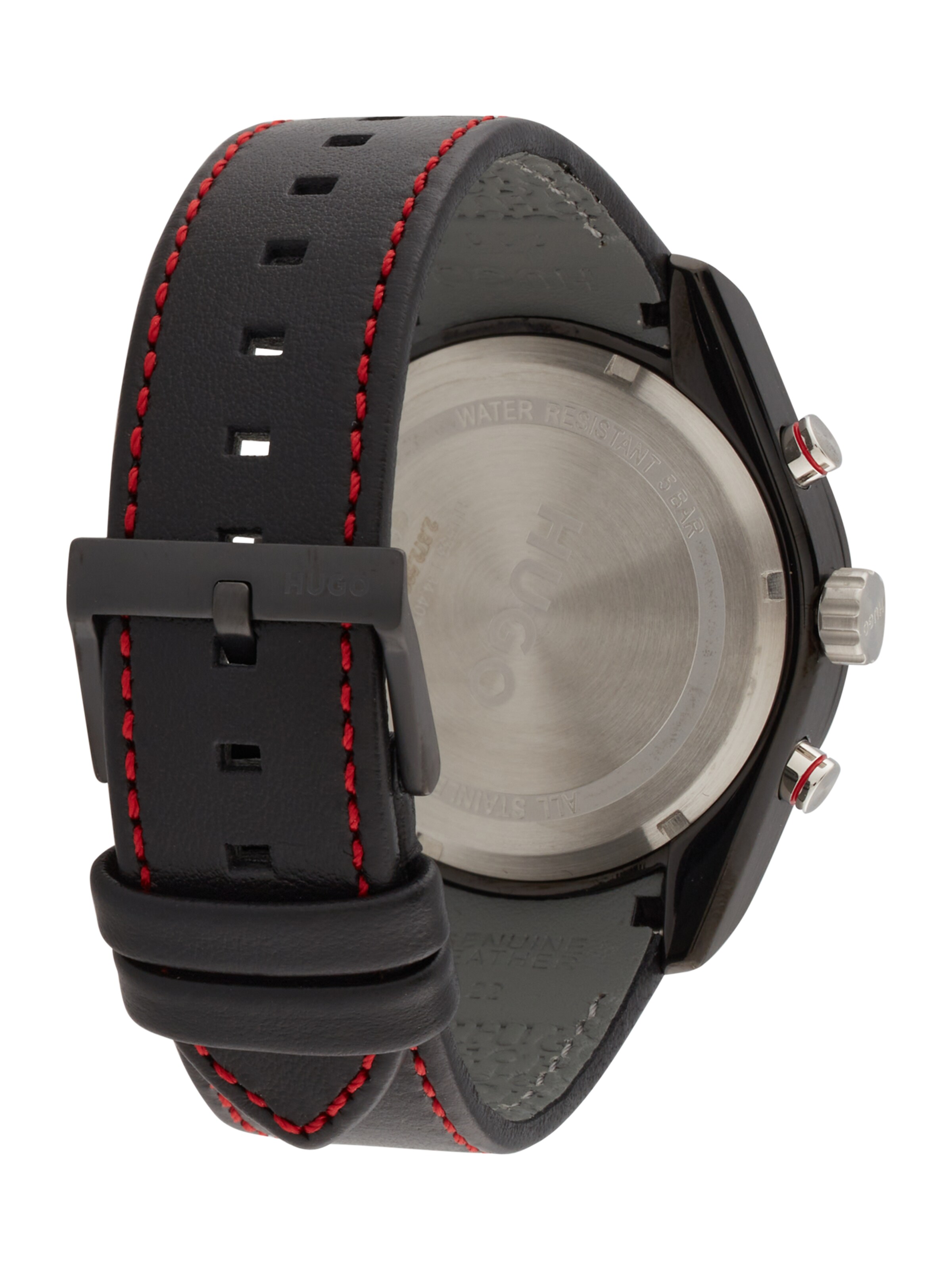 HUGO Zegarek analogowy '#FAST' w kolorze czarny