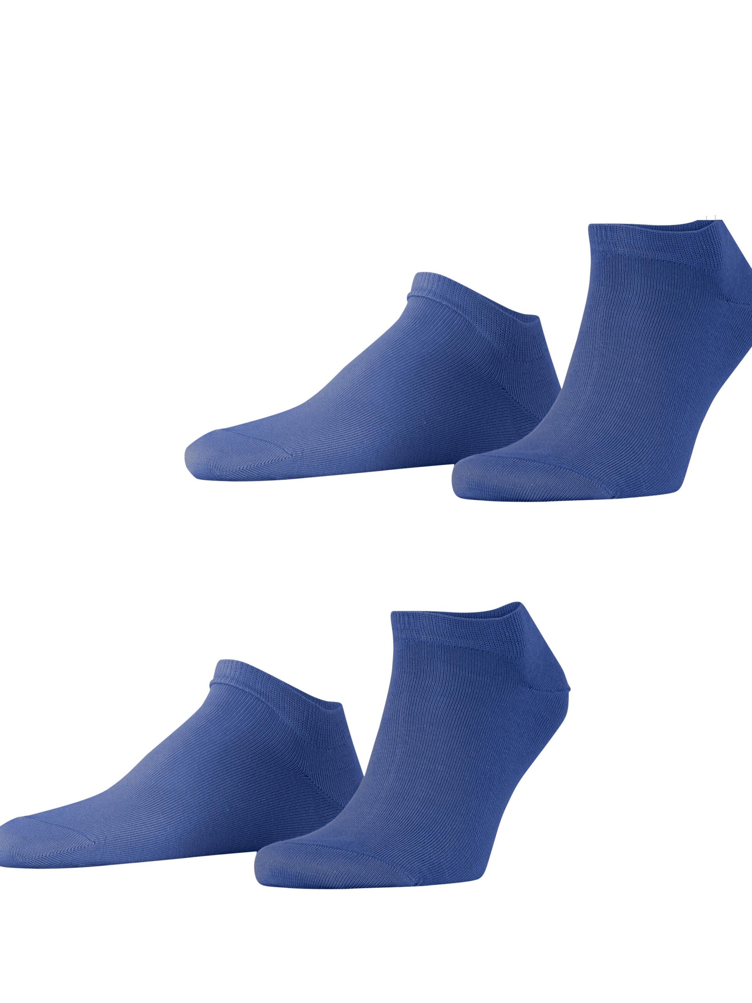 ESPRIT Füßlinge 'Basic Uni 2-Pack'‌‌‌ in Blau: Vorderseite