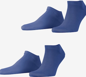 ESPRIT Füßlinge 'Basic Uni 2-Pack' in Blau: Vorderseite