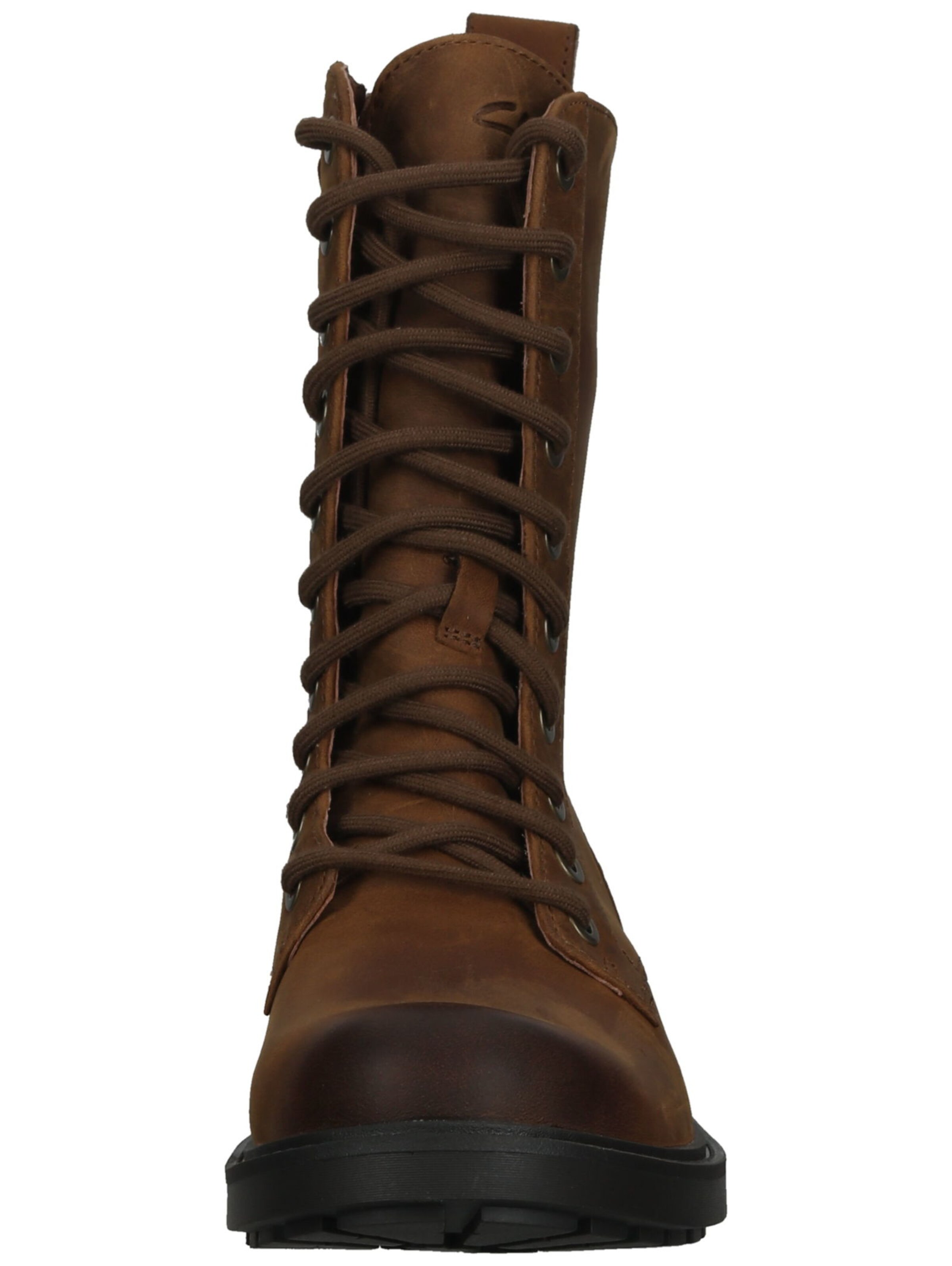 CLARKS Schnürstiefelette in Braun