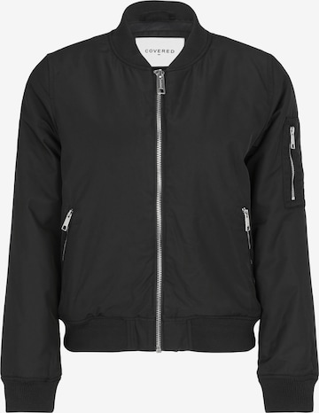 Covered Between-Season Jacket 'BONNIE 2' in Black: front