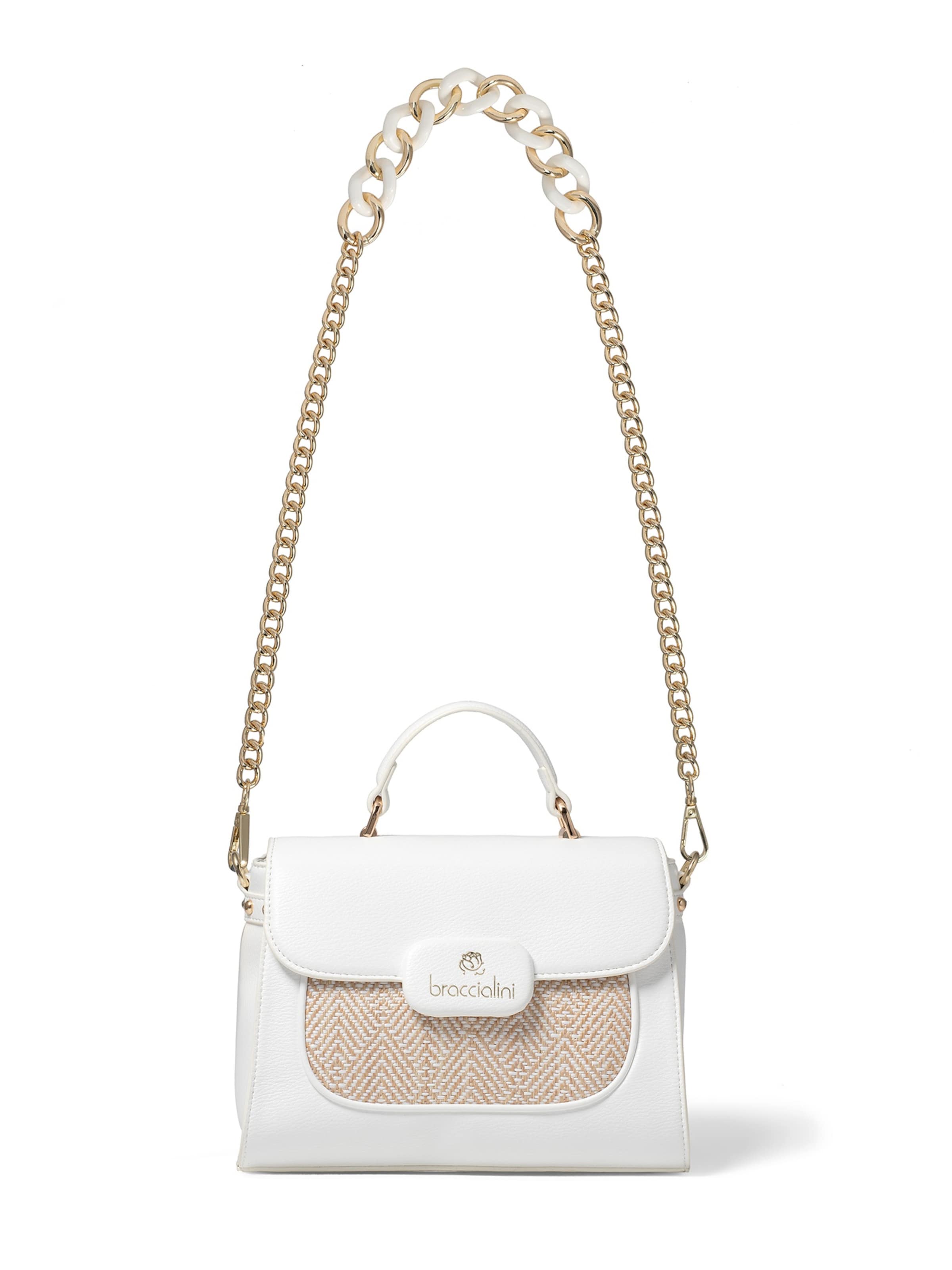 Sacs à main 'Erisma Chic' Braccialini en blanc : devant