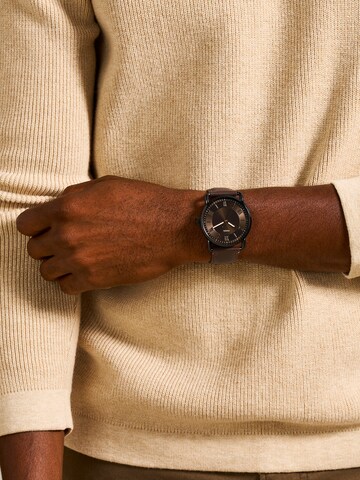 Ceas analogic 'COPELAND WATCH +PURSE' de la FOSSIL pe maro: față