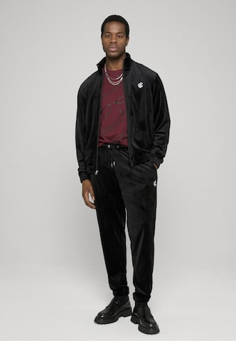 ROCAWEAR Zwężany krój Spodnie 'Austin' w kolorze czarny